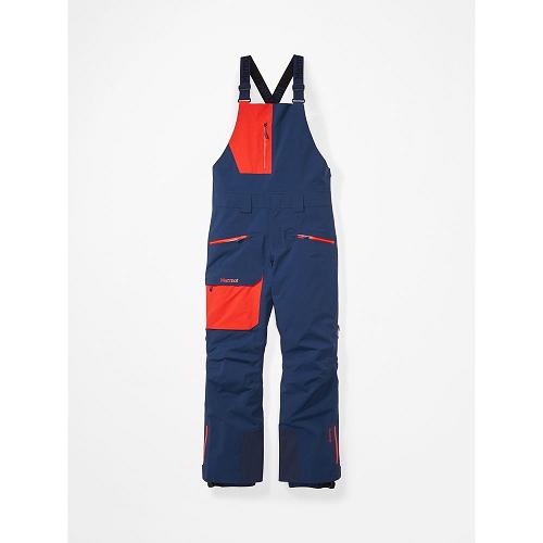 Marmot Smokes Run Ski Pants For Mens Navy YUH129470